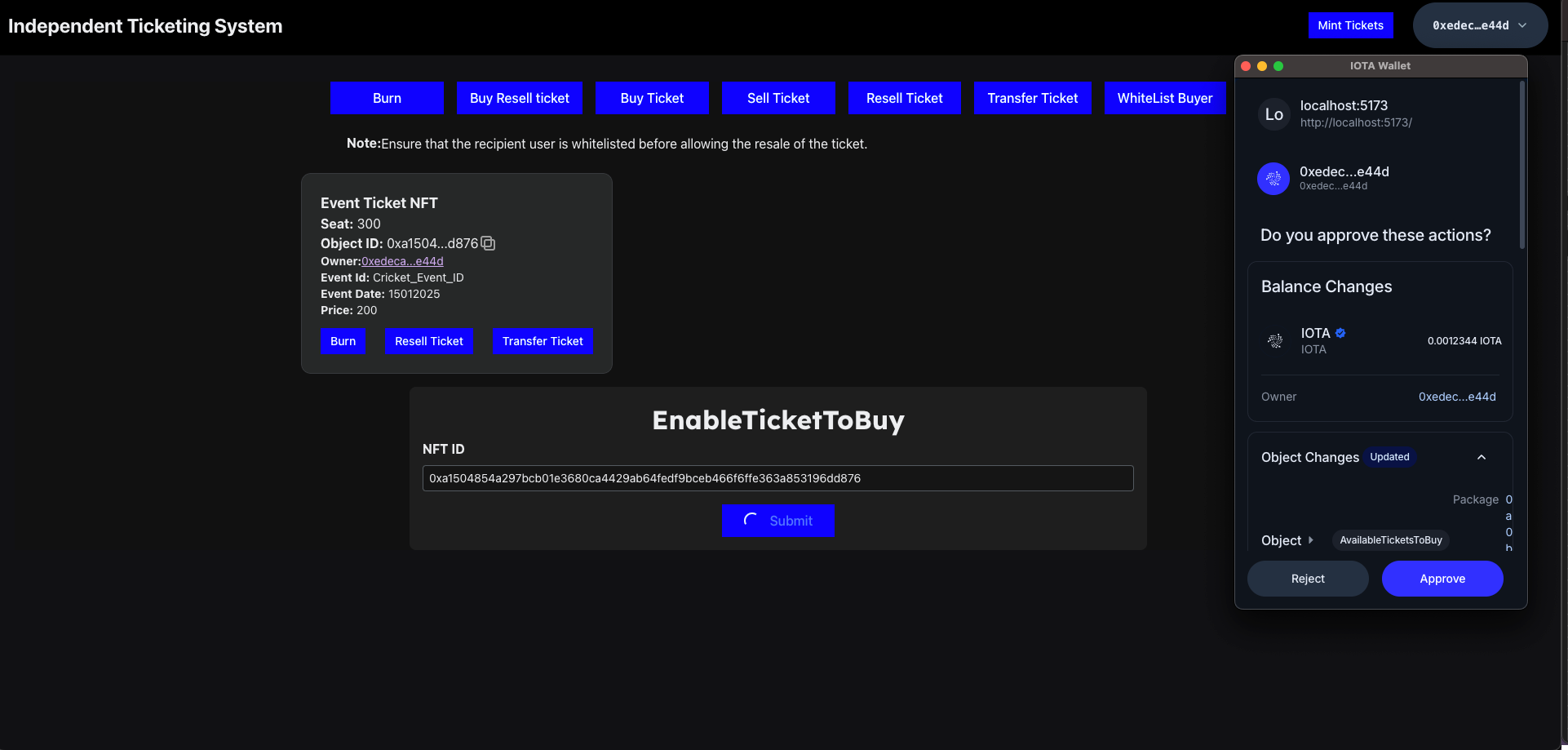 enableTicketToBuyTransaction